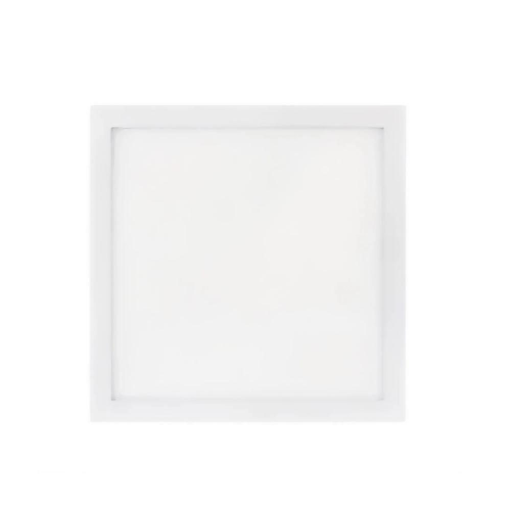 Painel Led Sobrepor Quadrado 42x42cm Amarelo 32w - Brilia