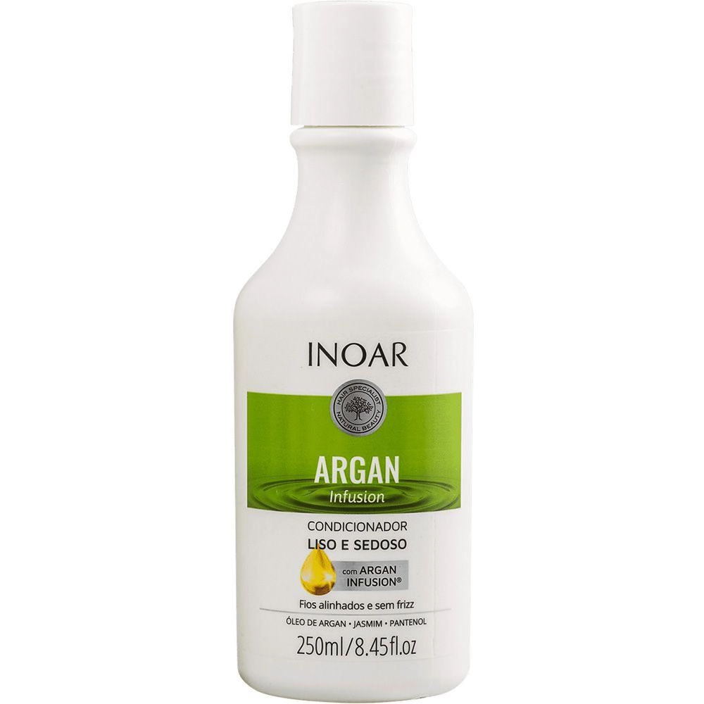 Cond Inoar Argan Infusion 250ml Liso E Sedoso