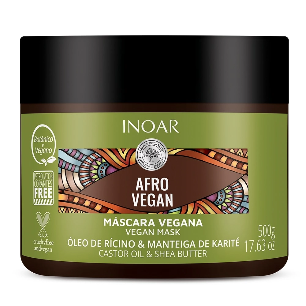 Inoar Afro Vegan - Máscara Capilar 500g