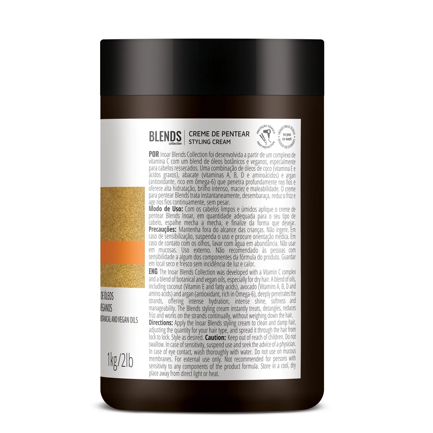 Inoar Coleção Blends - Creme de Pentear 1000g