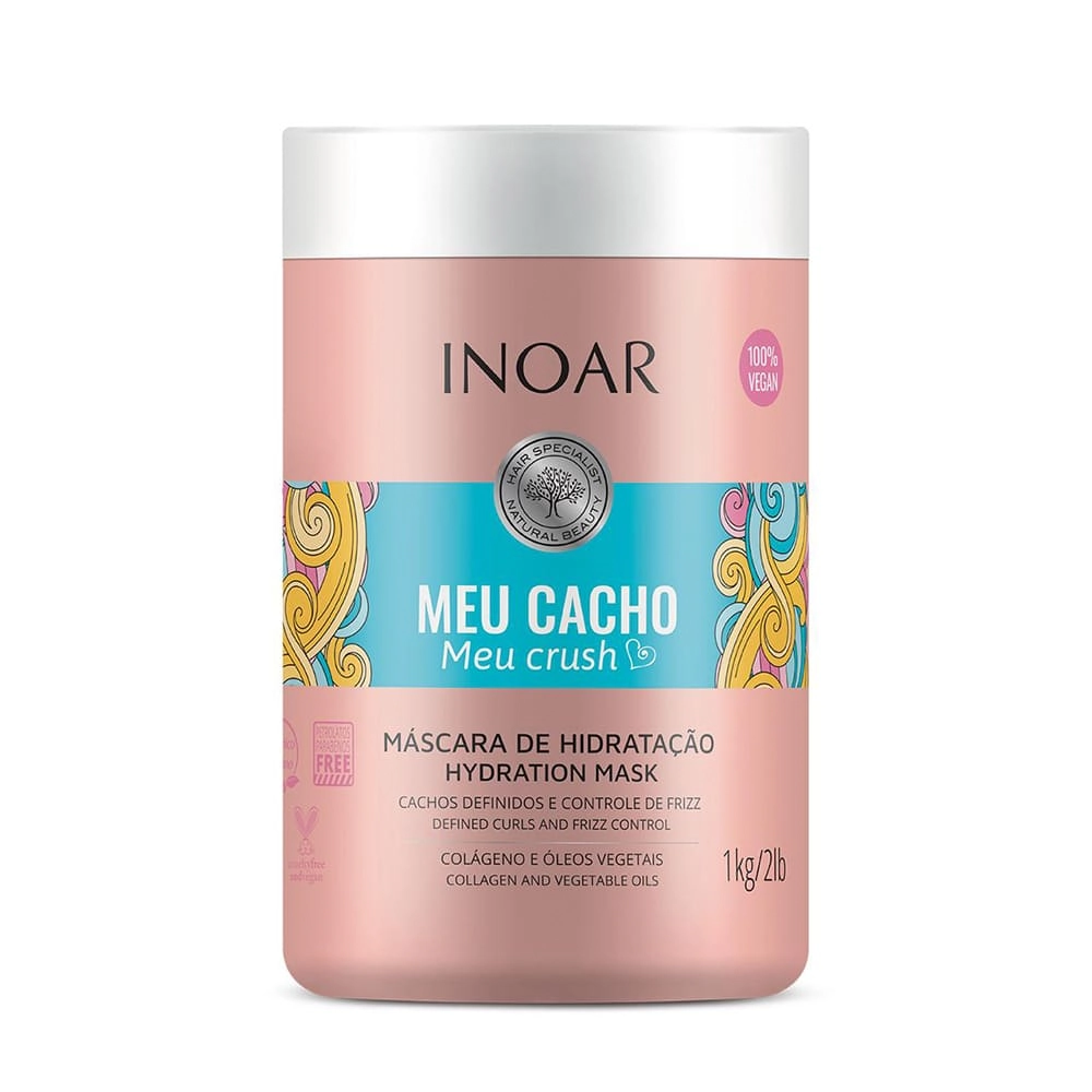 Inoar Meu Cacho, Meu Crush - Máscara Capilar 1000g
