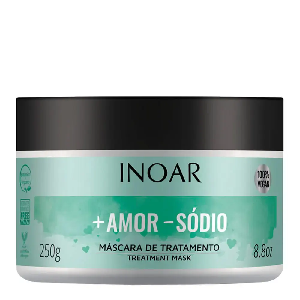 Creme/mascara Tratamento Inoar Amor Sodio 250g