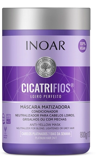 Masc Inoar 800g Cicatrifios Loiro Perfeito