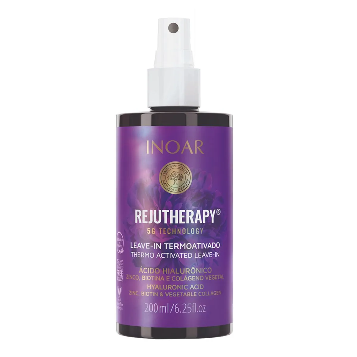Inoar Rejutherapy Leave-in Termoativado Hialurônico 200ml