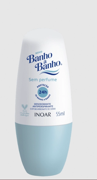 Des Roll On Inoar Banho A Banho 55ml S/perfume