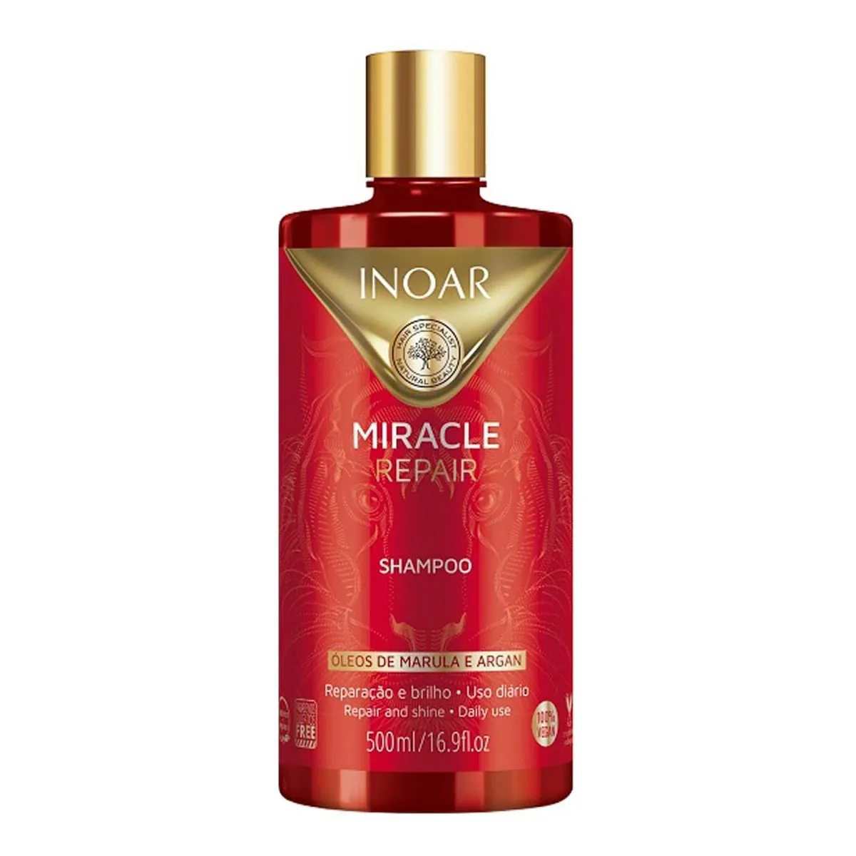 Shampoo Inoar Miracle Repair Frasco 500ml