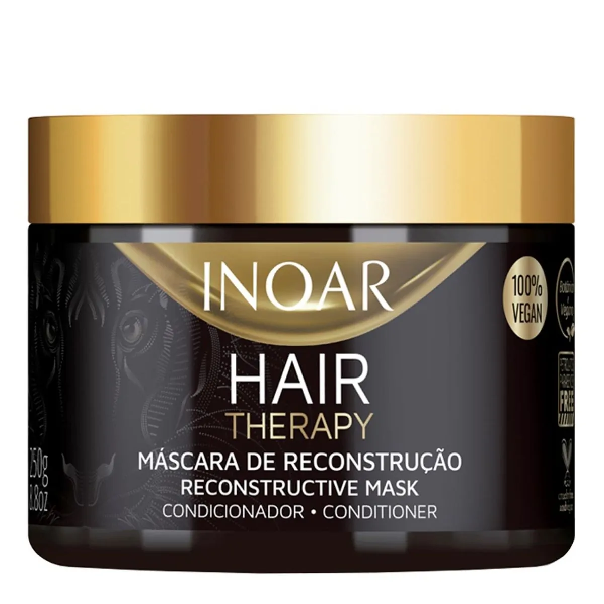 Máscara De Reconstrução Inoar Hair Therapy Pote 250g