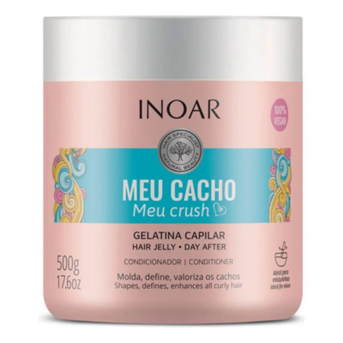 Masc Inoar 500g Meu Cacho Meu Crush