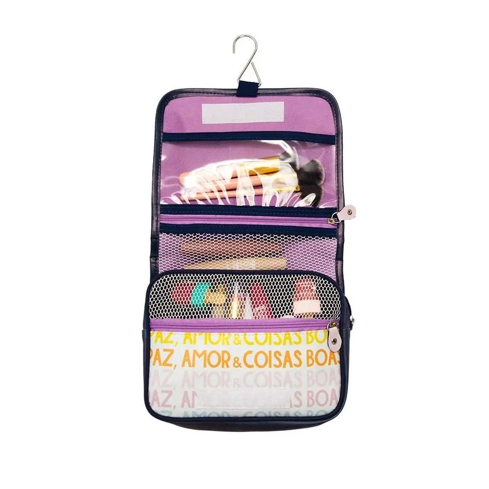 Necessaire Viagem Paz Amor Coisas Boas 30316 Uatt