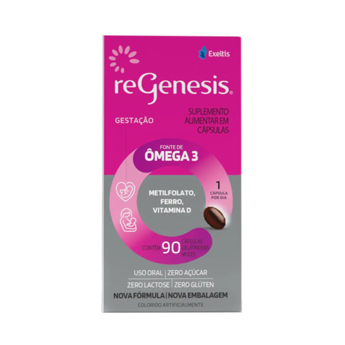 Regenesis em Gel com 90 Cápsulas