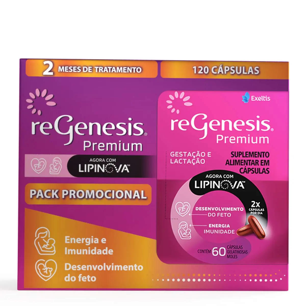 Regenesis 2 Cart Com Bl 60 Cap Moles Emb Promocional