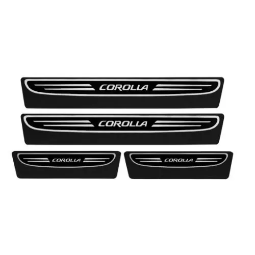 Soleira Premium TOYOTA COROLLA Elegance 4 Portas - NP ADESIVOS 2250