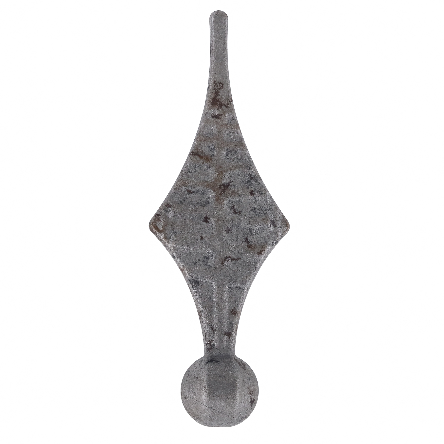 Ponta Lança Ferro Forjado 170x55x3mm 1855/10