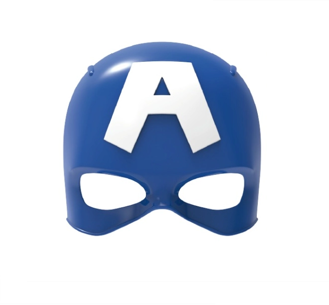 Mascara Marvel Capitao America All Seasons 28cm