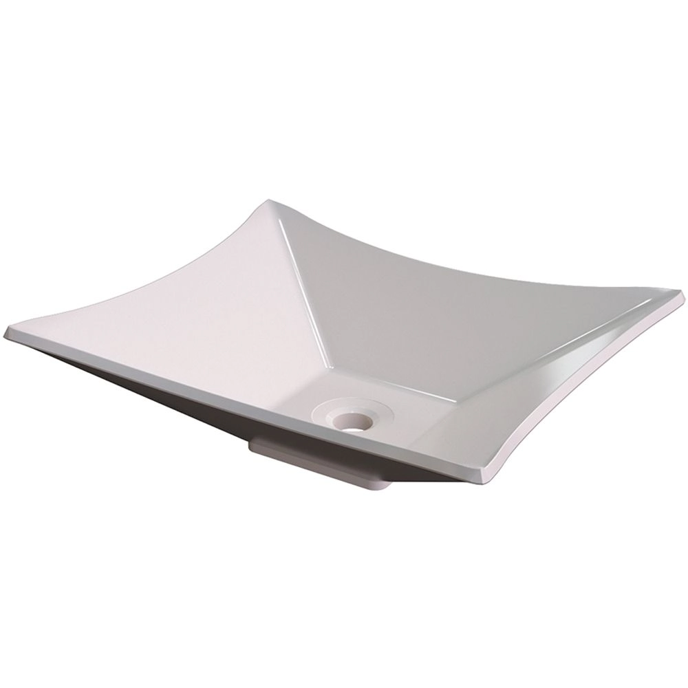 Cuba De Apoio Retangular C01 Para Banheiro Lux L38 Bege - Lyam Decor