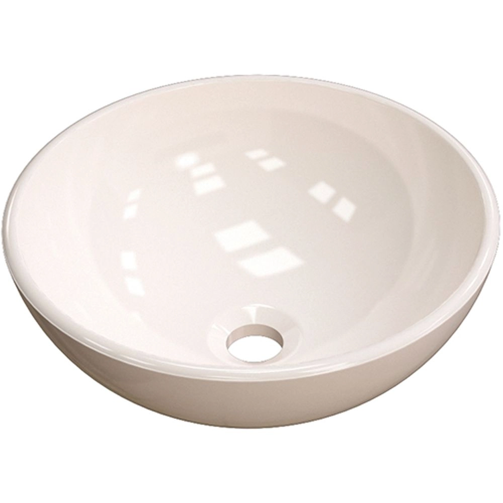 Cuba De Apoio Redonda C01 Para Banheiro R30w Bege - Lyam Decor