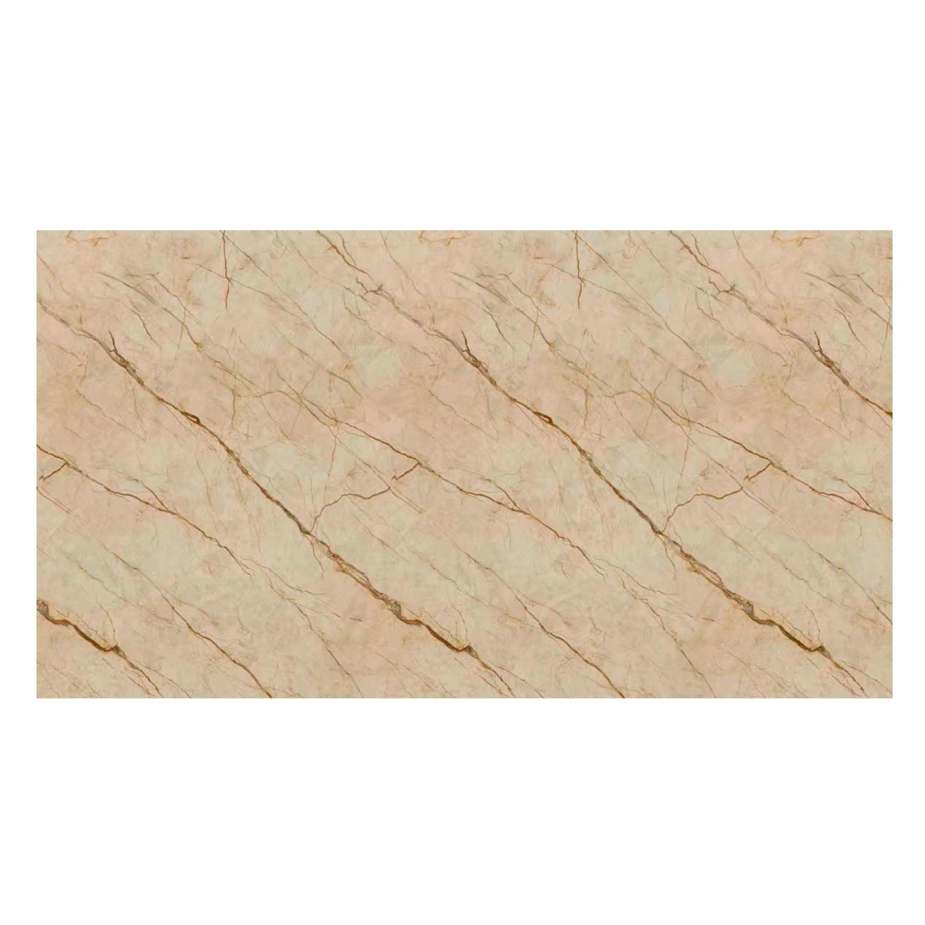 Revestimento Flexível Brilhante Borda Reta 122x244cm Super Lastra SPC Royal Beige Van Gogh