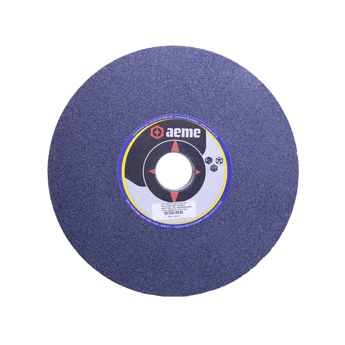 Rebolo Vitrificado Uso Geral Reto 10x1.1/4x1.1/2 A60o6v (254.0x31.75x38.1)