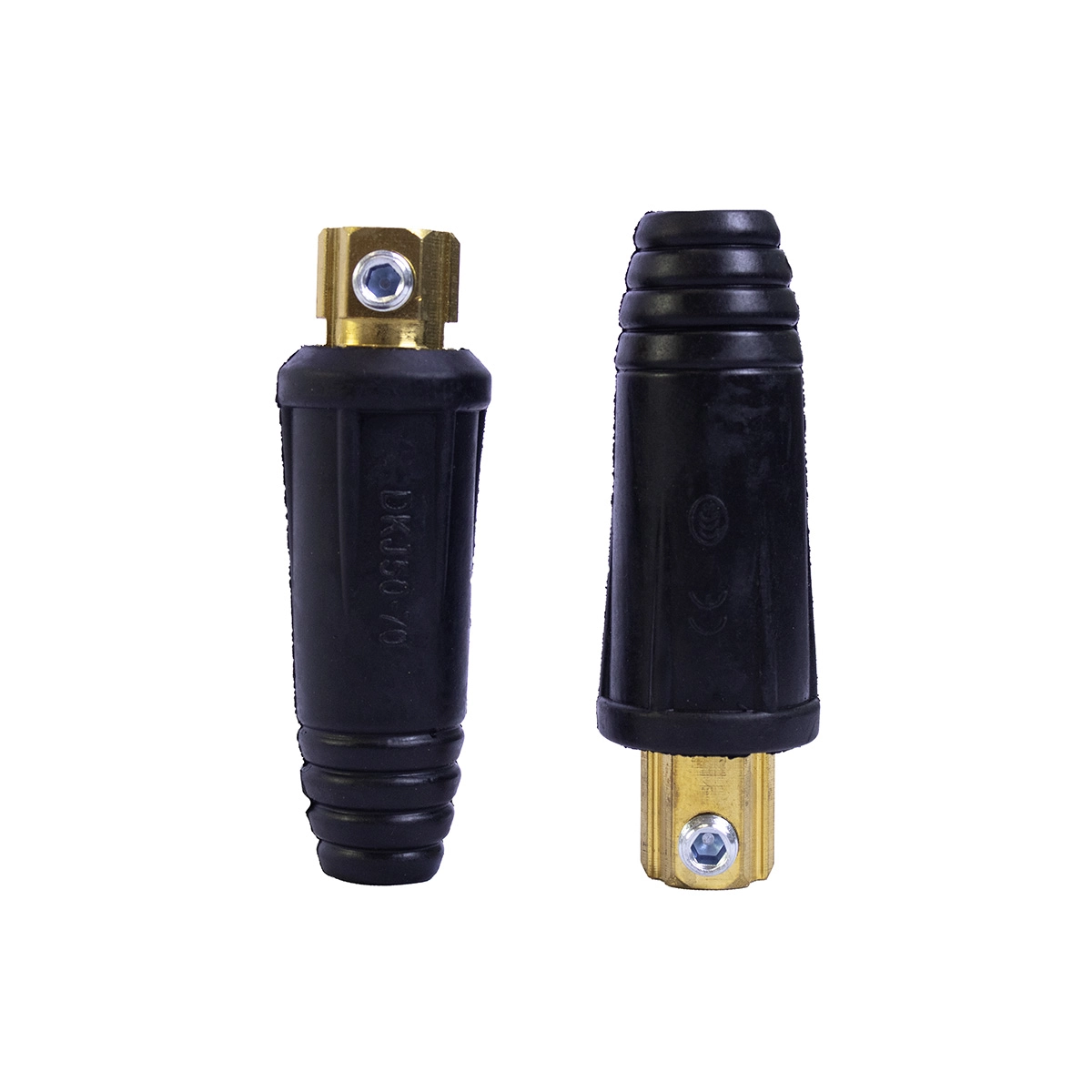 Conector De Borracha Aeme Para Cabo De Solda 50mm-70mm (macho E Fêmea)