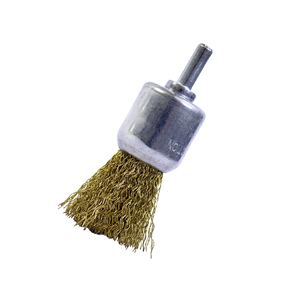 Escova Tipo Pincel Ondulado 1 Pol (25mm) Haste 1/4 (6.4mm)