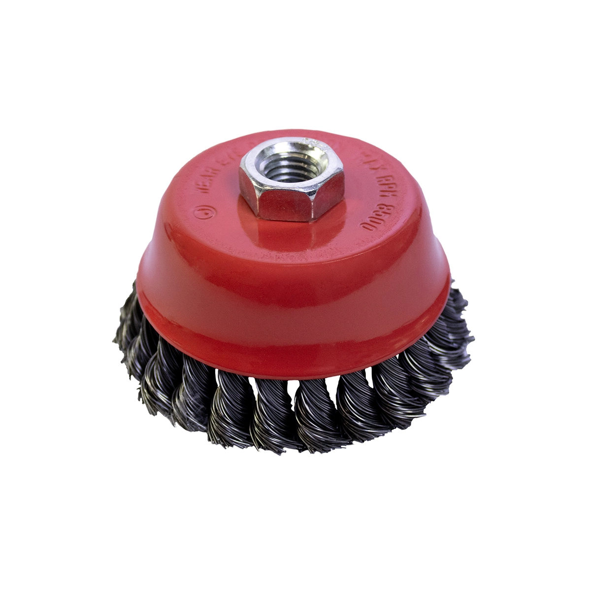 Escova Copo Trançada Aeme 4 Pol (100mm) Rosca 5/8