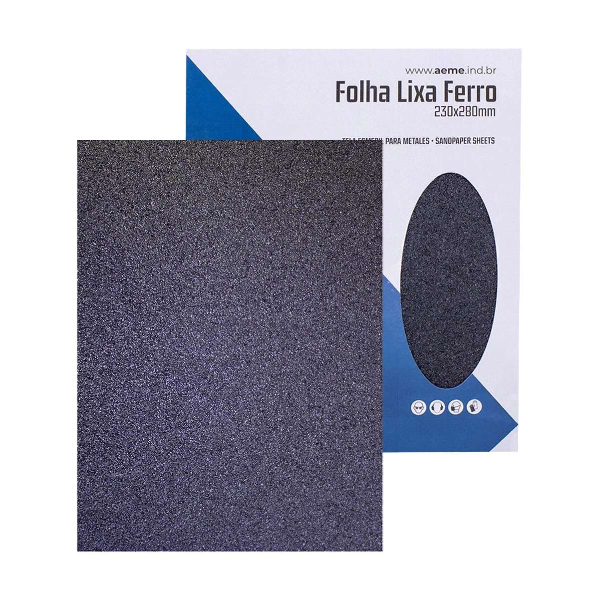 Folha De Lixa Ferro Aeme 230x280mm Unitário - 36