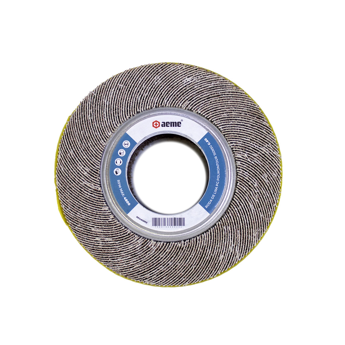Roda De Lixa Pg Polikontour 150x50 - 60