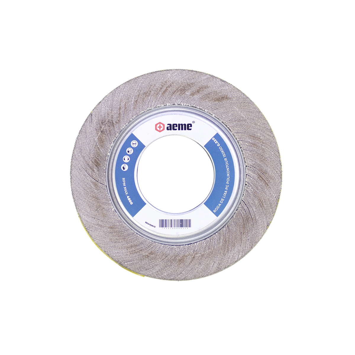Roda De Lixa Pg Polikontour 150x50 - 320
