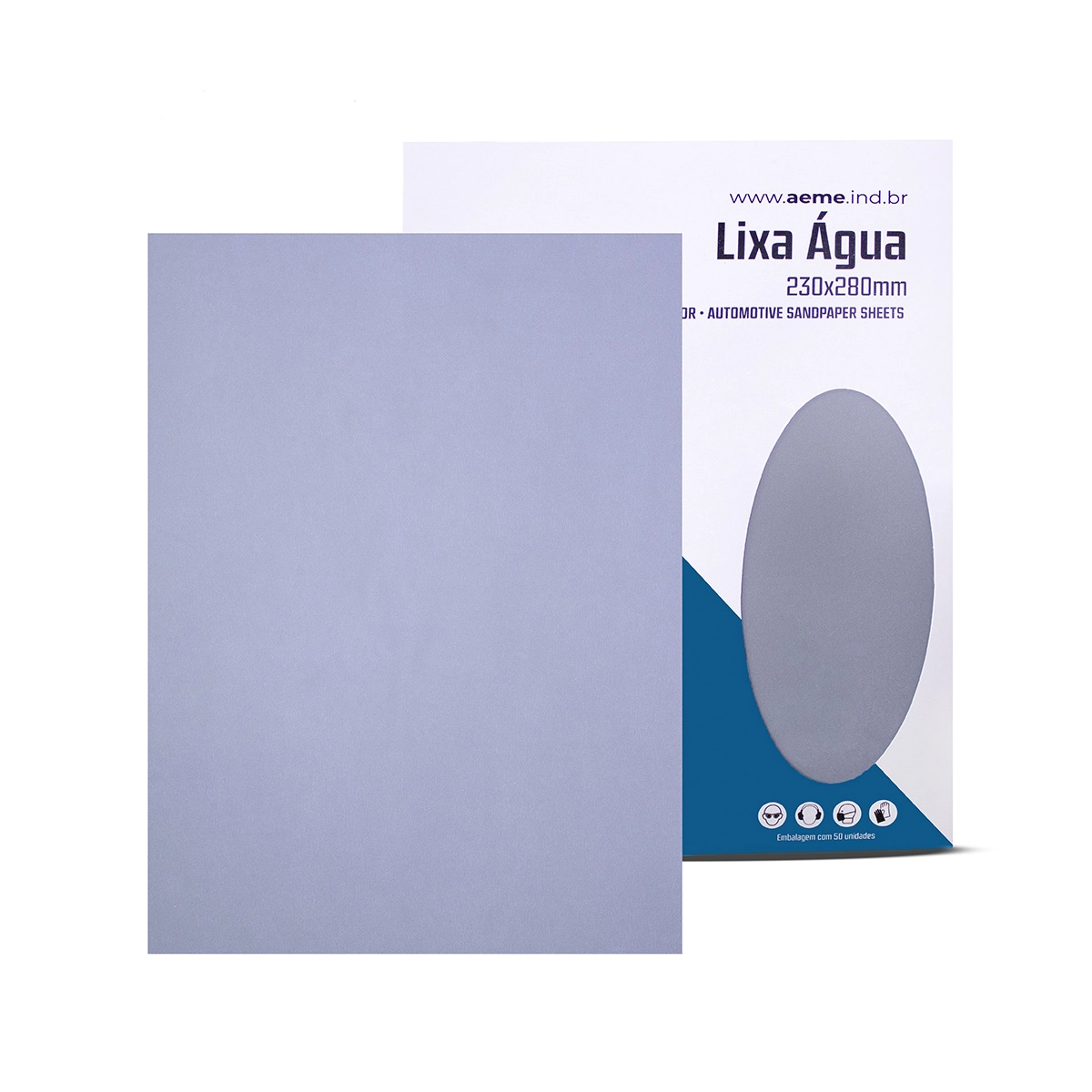 Folha De Lixa Água Aeme Extra 230x280mm Grão - 3000