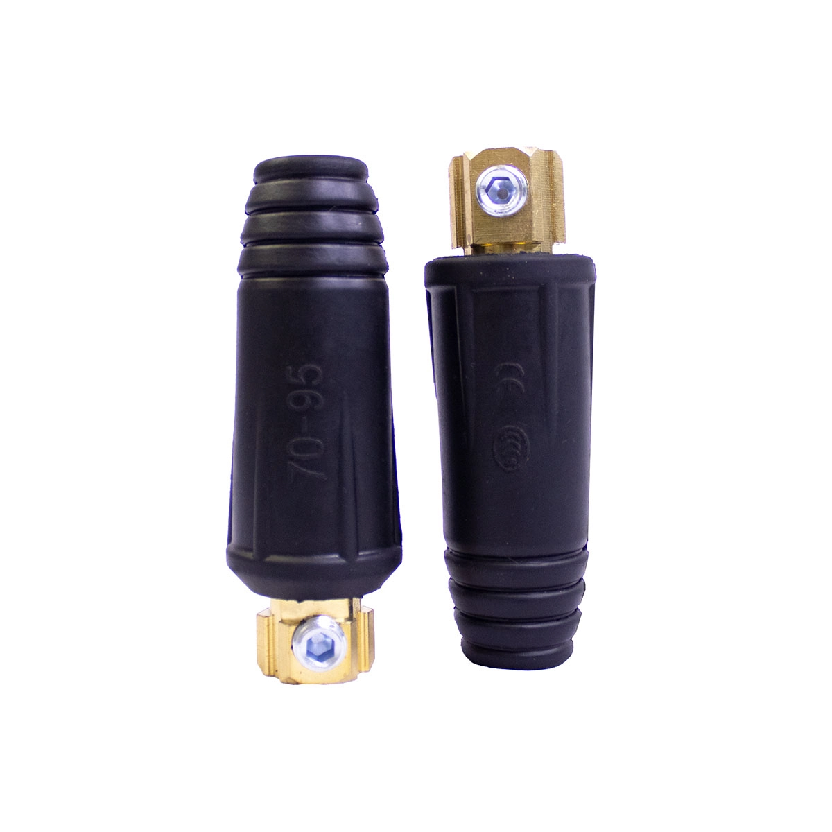 Conector De Borracha Aeme Para Cabo De Solda 70mm-95mm (macho E Fêmea)