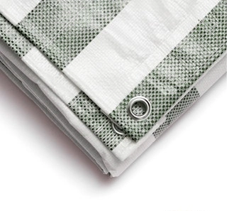 Lona Impermeável 2x3 310 Verde E Branca - Primelonas Sk