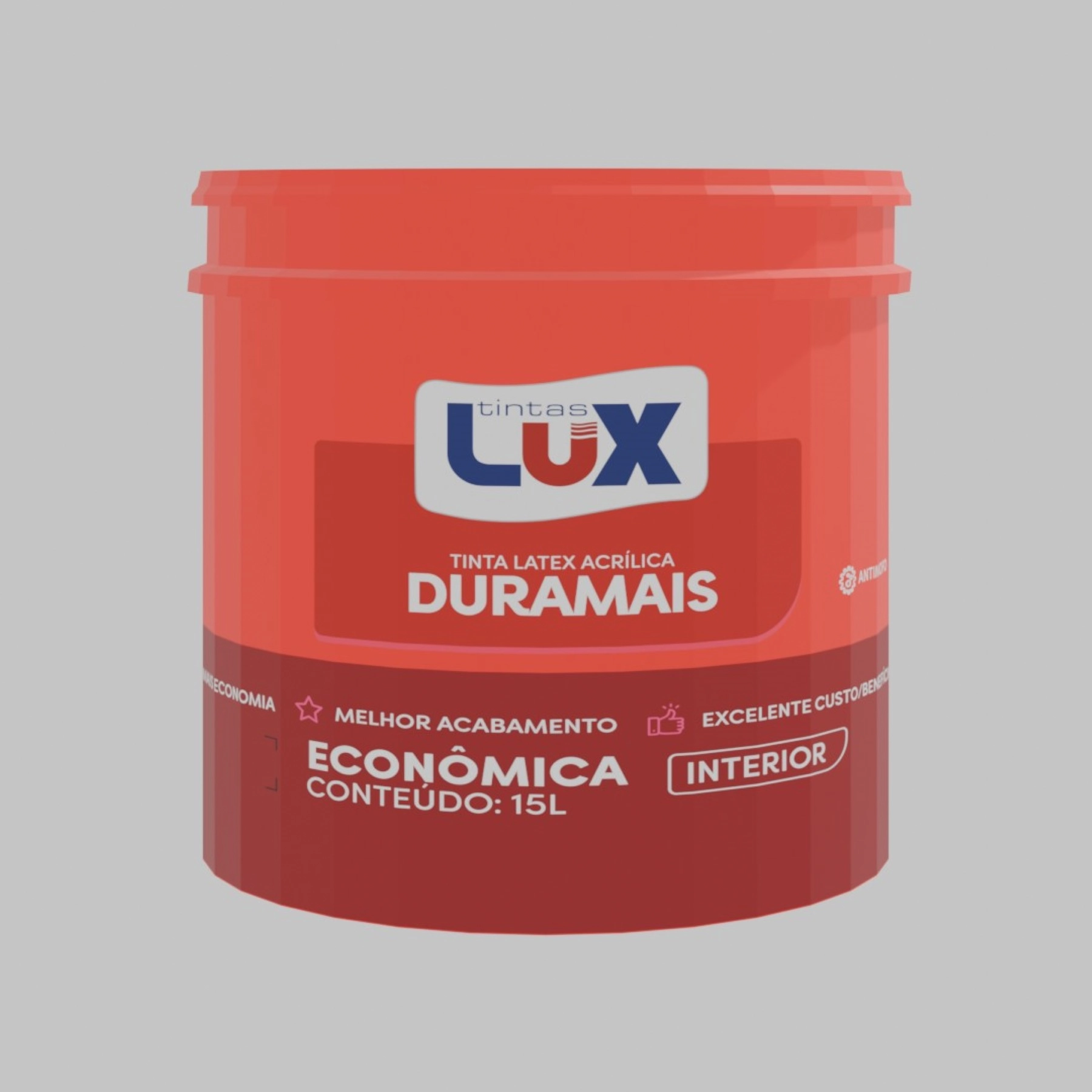 Tinta Econômica Lux Duramais 15L Pessego