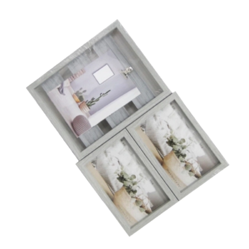 Porta Retrato Pvc Moldura De Madeira 1141 Fwb