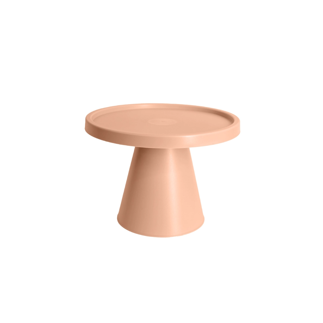 Boleira Cone Bege 21cm Mirandinha