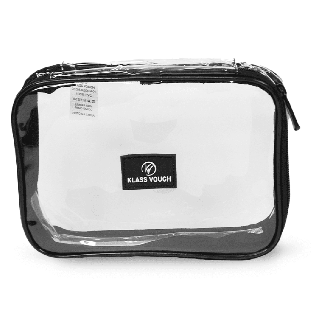 Necessaire Klass Vough Cristal 22x16x6.5 1un