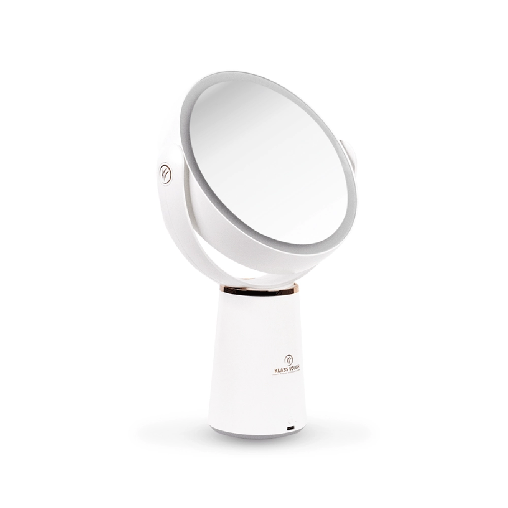 Espelho Com Aumento De 10x Com Led Duplo
