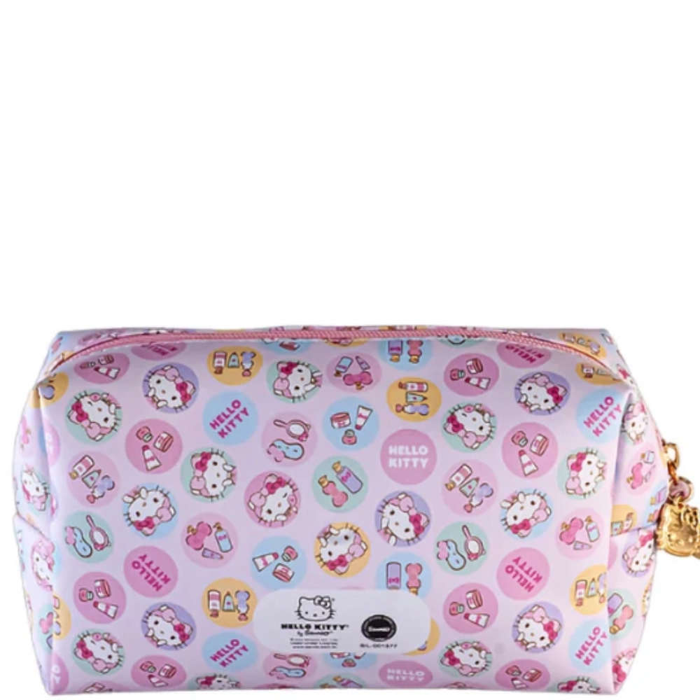 Kchk 04r Necessaire Rosa Hello Kitty 10,5x18,5x7 Cm Kchk 04r