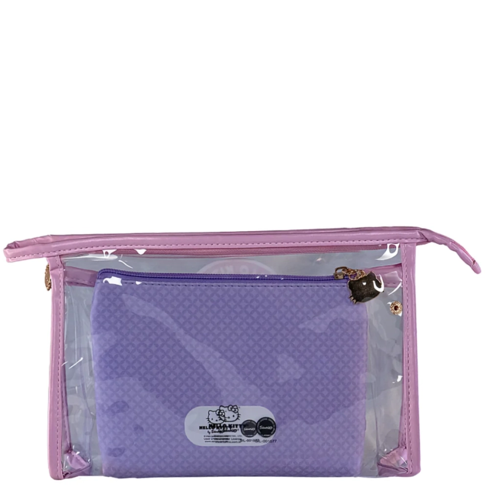 Kchk 03l Necessaire Lilas Hello Kitty 16x24x7 Cm Kchk 03l