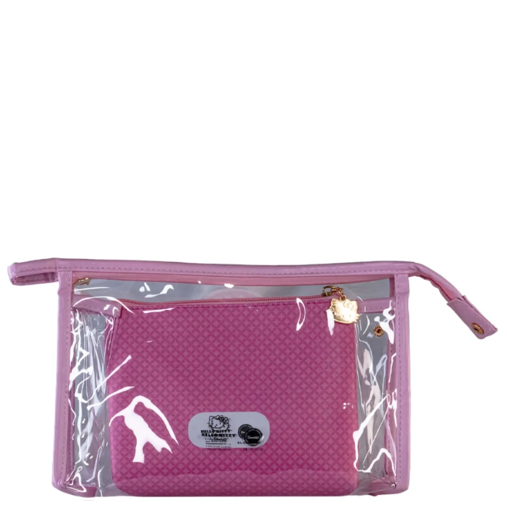 Kchk 03p Necessaire Pink Hello Kitty 16x24x7 Cm Kchk 03p