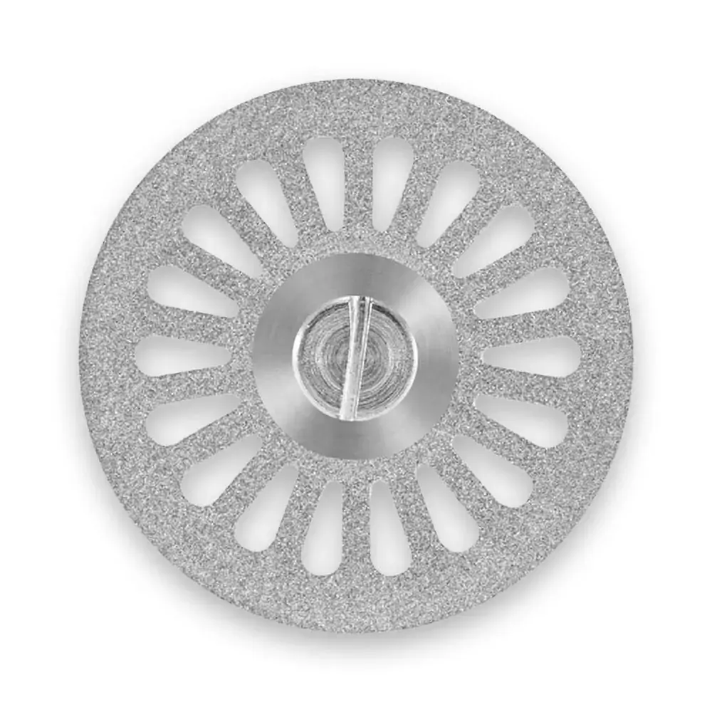 Disco Diamantado Duplface Periférico 22x0,20mm Canulado - American Burrs