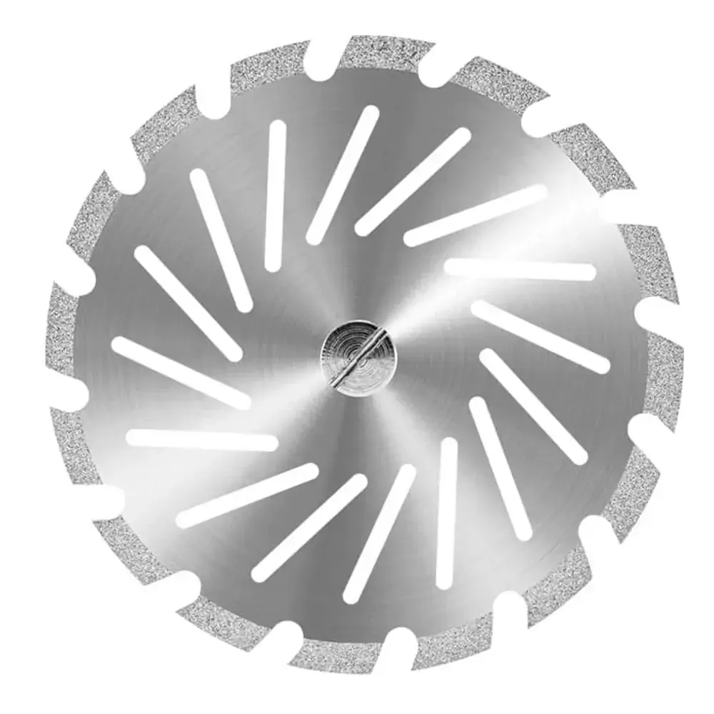 Disco Diamantado Duraflex DuplaFace para Toquel - American Burrs - 27.2028