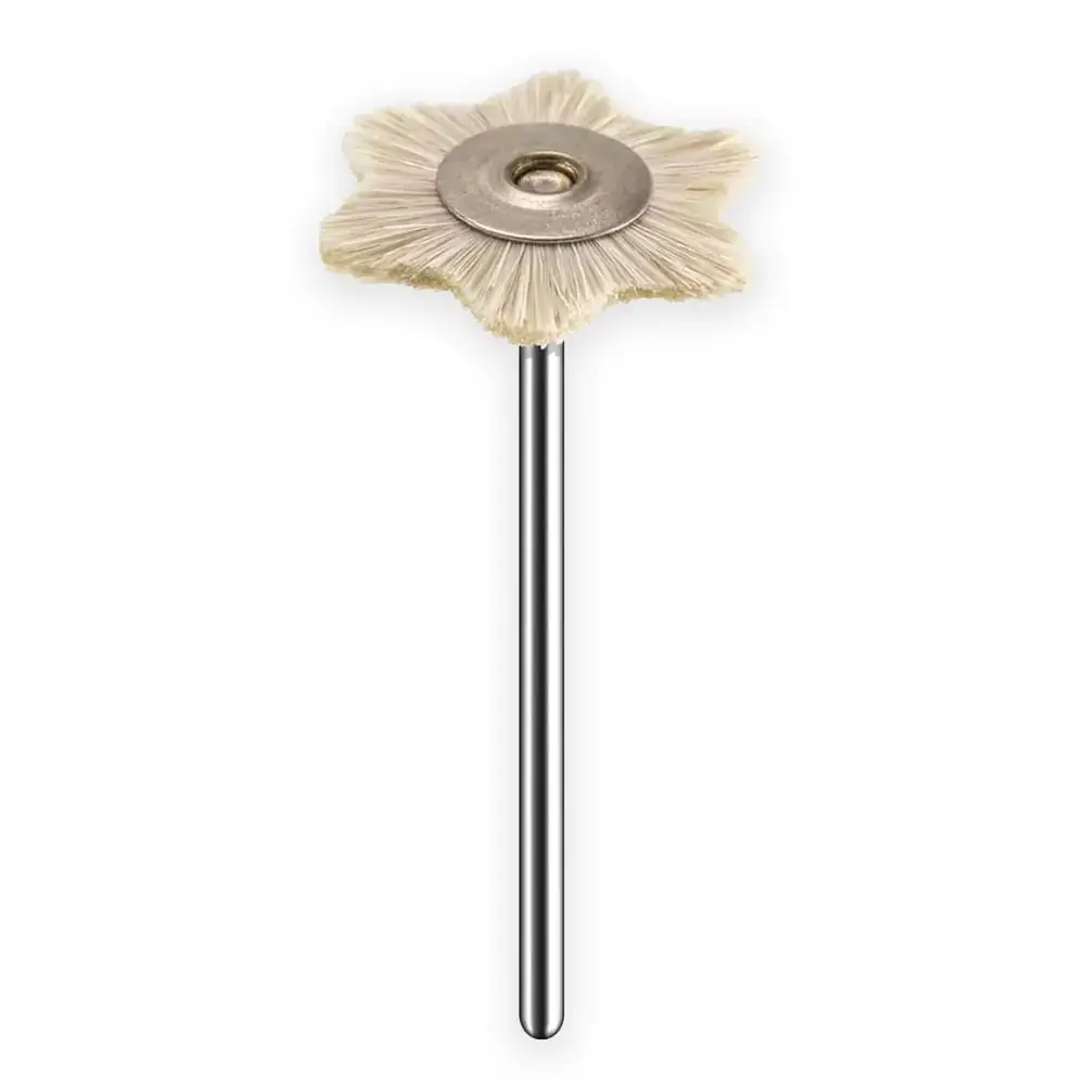 Escova Pelo de Cabra para Polimento Pm 22mm Estrela - American Burrs