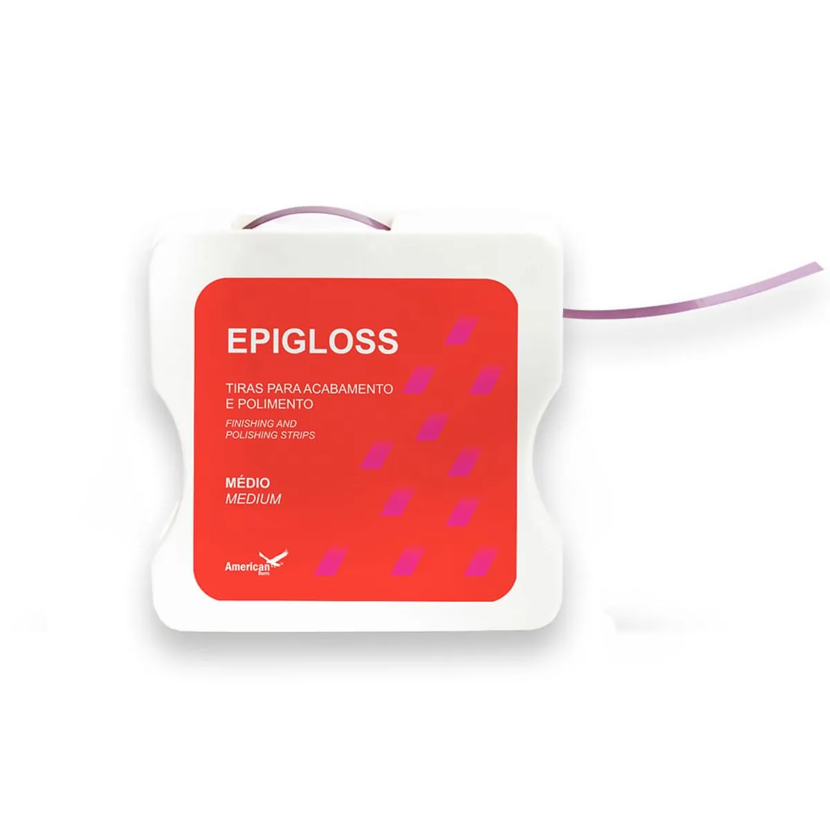 Tiras Para Acabamento E Polimento Epigloss Media 2,5mm x 3m - American Burs