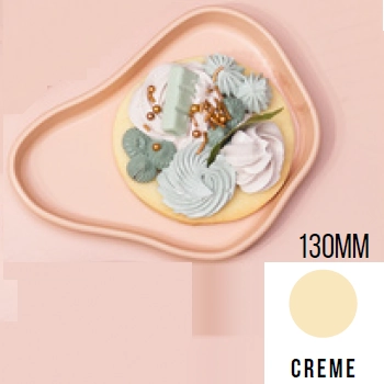 Bandeja Organica 130mm Creme So Boleiras