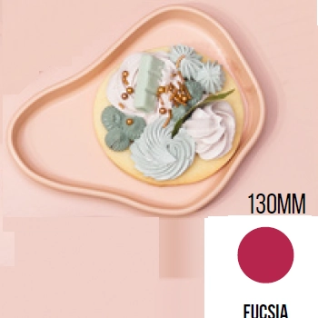 Bandeja Organica 130mm Fucsia So Boleiras