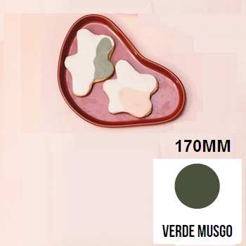 Bandeja Organica 170mm Verde Musgo So Boleiras