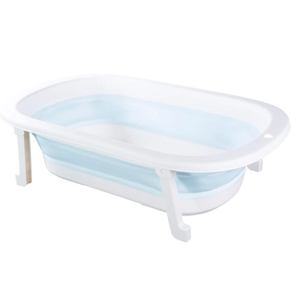 Banheira Infantil Retratil 33l Masculino Pimpolho Azul 95701