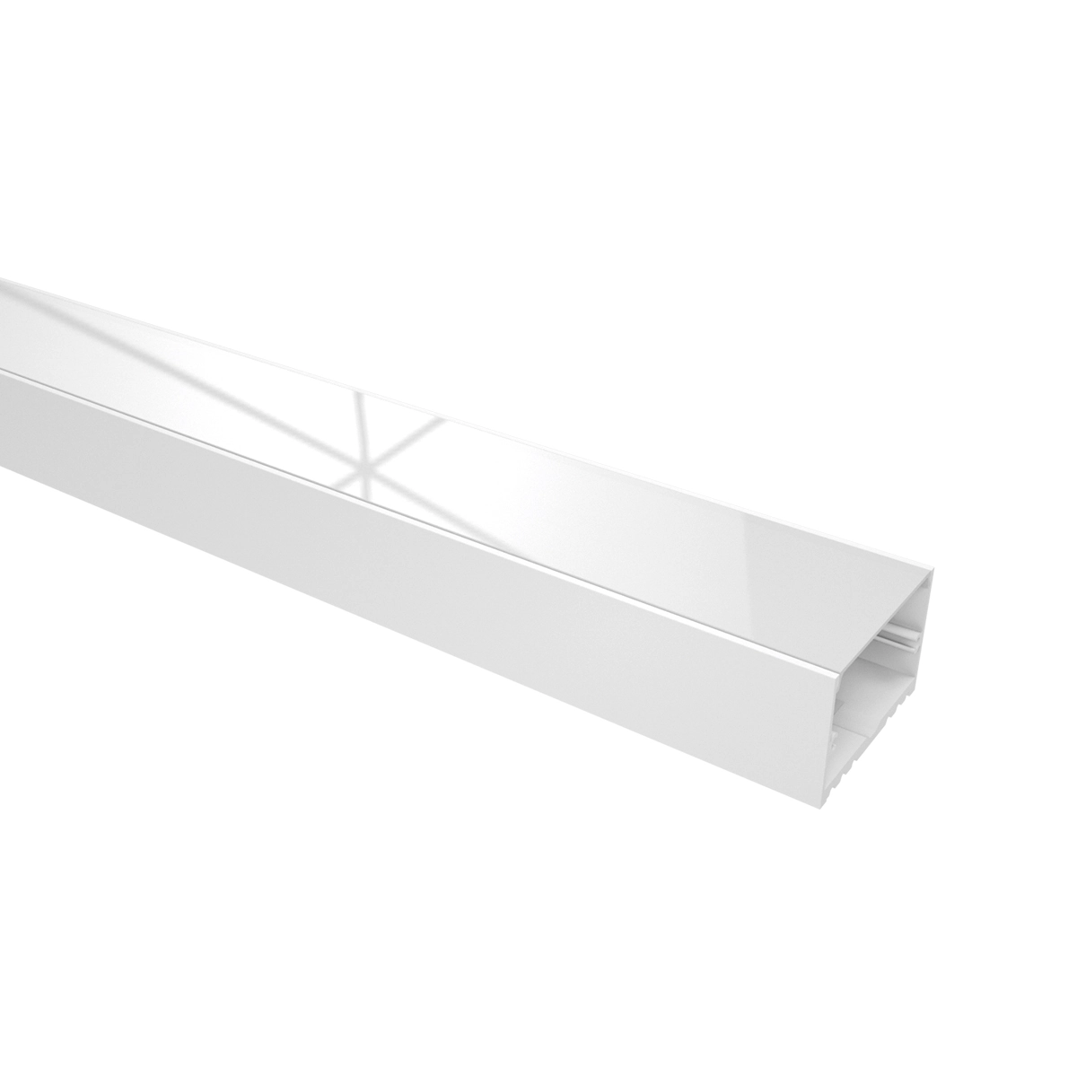 Perfil de Led Sobrepor LM979 Alumínio Branco 2,5cm x 2m Luminatti