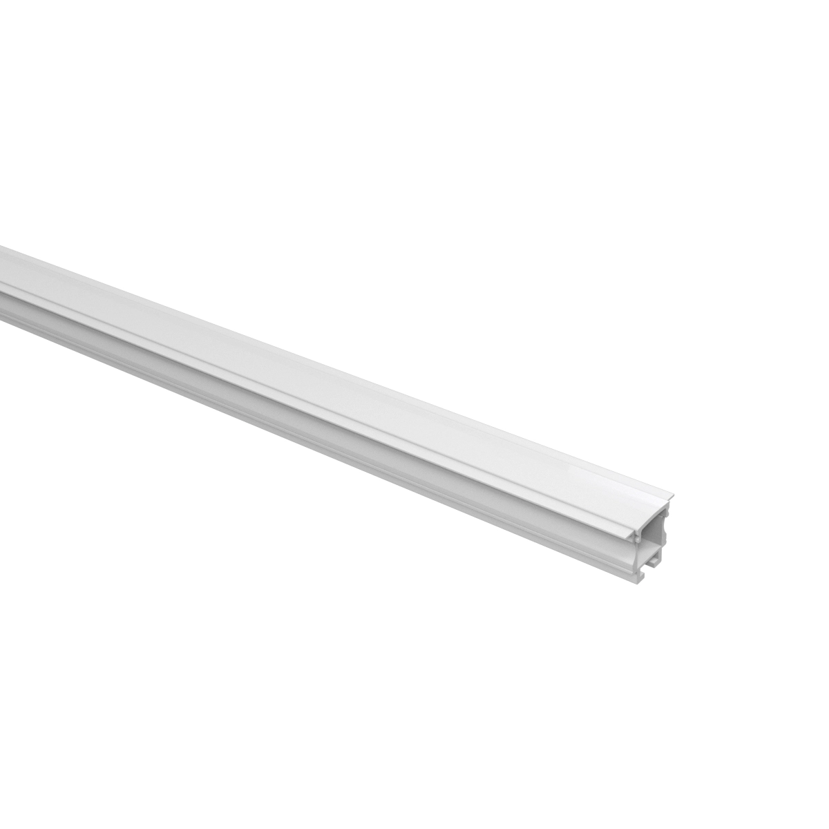 Perfil de Led Embutir LM984 Alumínio Branco 1,9cm x 1m Luminatti