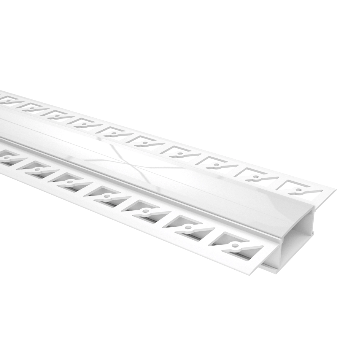 Perfil para Fita de LED Embutir 2cm X 1m No Frame Luminatti